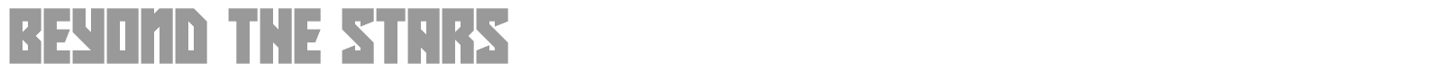 Beyond The Stars font preview